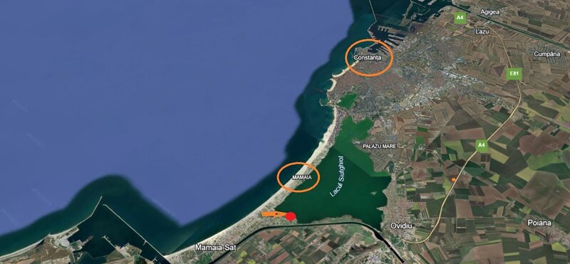 Mamaia, vedere directa lac, pretabil proiect Horeca, P+4E